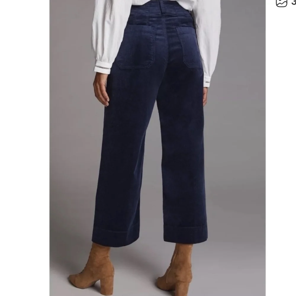 Maeve by Anthropologie Wide Leg Collette Corduroy Pants | Size 30 - Picture 2 of 4